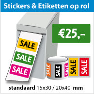 Stickers op rol SR-033
