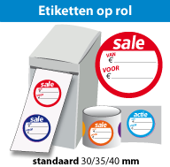 Etiketten op rol SR-007