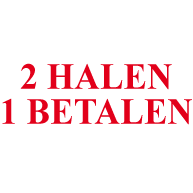 Raamletters 2 halen 1 betalen RL-0034