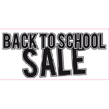 Raamsticker sale rechthoek RE-0020