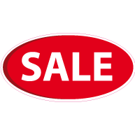 Raamsticker sale OV-0013