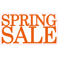 Raamsticker spring sale VA-0014