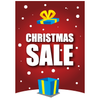 christmas sale poster VA-0107