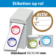 Etiketten op rol SR-006
