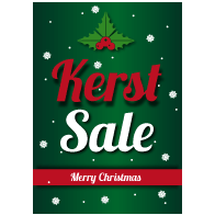 Poster kerst sale PO-020