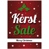 Poster kerst sale PO-020