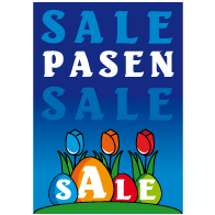 Poster sale pasen tulp PO-010