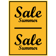 Poster sale summer PO-005