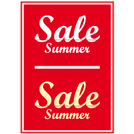 Poster sale summer PO-005