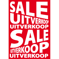 Poster sale uitverkoop PO-013