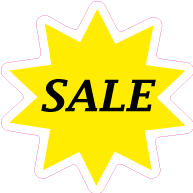 Raamsticker ster sale VA-0024