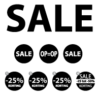 Paneel pakket zwart sale PA-12