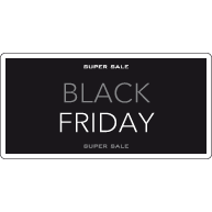 Black Friday Super Sale Raamsticker BF-007