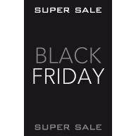Poster Black Friday Super Sale BF-009