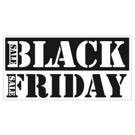 Black Friday Sale Raamsticker BF-001