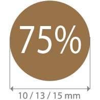 Brilsticker korting rond BR-0004