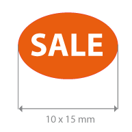Brilsticker sale ovaal BR-0010