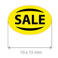 Brilsticker sale ovaal BR-0012