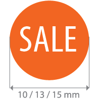Brilsticker sale rond BR-0006