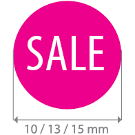 Brilsticker sale rond BR-0006