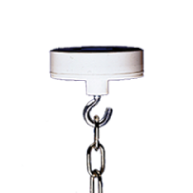 Decoratiemagneet met ingeschroefde haak