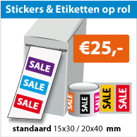 Stickers op rol SR-032