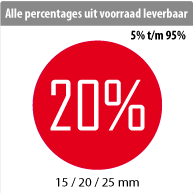 productstickers korting rond STV-001
