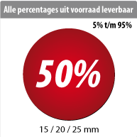 productstickers korting rond STV-011