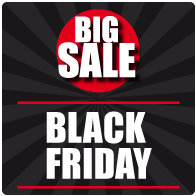 Black Friday Raamsticker BF-019