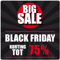 Black Friday Raamsticker BF-014