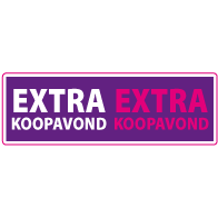 Raamsticker extra koopavond RE-0012