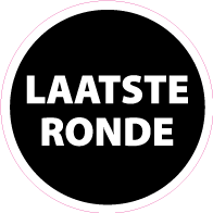 Raamsticker laatste ronde rond CI-0015