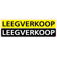 Raamsticker leegverkoop rechthoek RE-0006