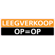 Raamsticker leegverkoop rechthoek RE-0004