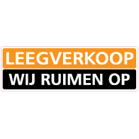 Raamsticker leegverkoop rechthoek RE-0005