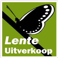 Etalagesticker lente uitverkoop VI-011