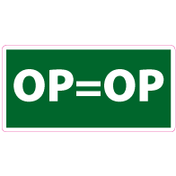 Raamsticker op=op rechthoek RE-0007