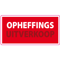 Raamsticker opheffingsuitverkoop RE-0015