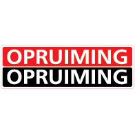 Raamsticker opruiming rechthoek RE-0006