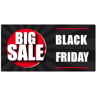 Black Friday Sale Raamsticker BF-022