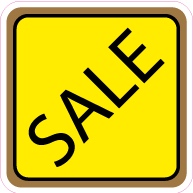 Etalagesticker sale VI-009