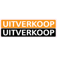 Raamsticker uitverkoop rechthoek RE-0006
