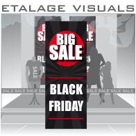 etalage visual Black Friday BF-024