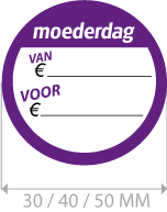 productstickers moederdag ETI-007