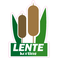 Raamsticker lente korting VA-0026