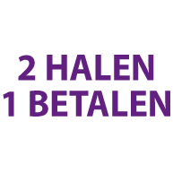 Raamletters 2 halen 1 betalen RL-0019