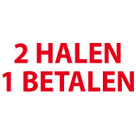 Raamletters 2 halen 1 betalen RL-0019