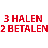 Raamletters 3 halen 2 betalen RL-0018