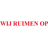 Raamletters wij ruimen op RL-0031