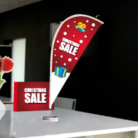 mini-beachflag christmas sale PM-010